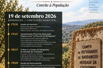 Apresentação oficial da Associação Hispano-Lusa “La Ruta de los Refugiados” em Barrancos
