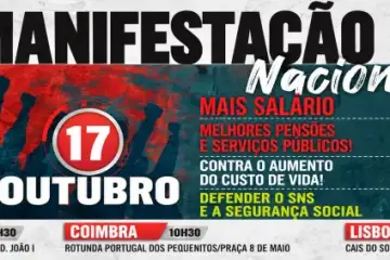 CGTP continua a luta - Manifestação Nacional hoje