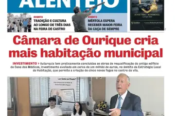 Capa do Correio Alentejo desta quinzena
