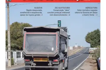 Capa do Diário do Alentejo desta semana