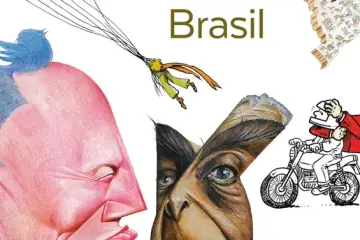 Alameda recebe exposição de humor mundial do Salão de Piracicaba