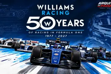 Williams celebra 50 anos de história com a experiência imersiva "W50 Live" em Londres